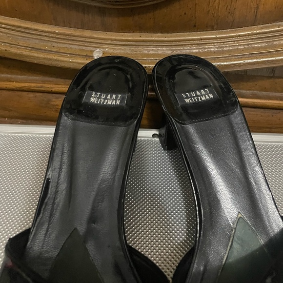 VINTAGE Stuart Weitzman y2k kitten block heels - Picture 3 of 4